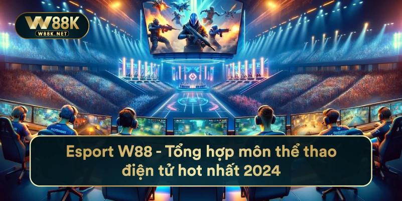 Esport W88 - Tổng Hợp Môn Thể Thao Điện Tử Hot Nhất 2024